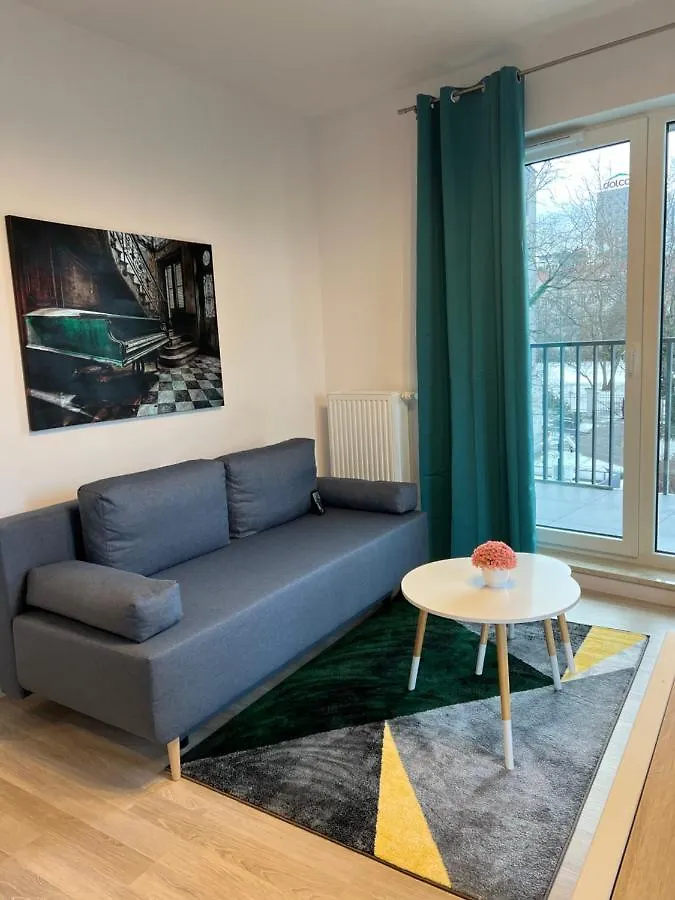 W Apartament , Nowoczesny ,4 Osobowy, Warsaw Poland